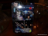 (LR) STAR TREK ACTION FIGURE ?COMMANDER WILLIAM T. RIKER?. FROM THE FIRST CONTACT SERIES. BRAND NEW