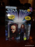 (LR) STAR TREK ACTION FIGURE ?SESKA AS A CARDASSIAN?. BRAND NEW IN THE BLISTER PACKAGE! MADE BY