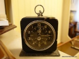 (K) GENERAL ELECTRIC INTERVAL TIMER; MANUFACTURED FOR GE X-RAY DEPARTMENT (PRINTED ON FACE). BLACK,