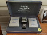 (SUN) OMNI VOICE MASTER 3-IN-1 TALKING TIMEPIECE- THE WATCH THAT SPEAKS FOR ITSELF! THIS ORIGINAL