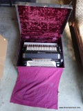 (GAR) 1960?S LESMANN ACCORDION-ORGAN WITH HARD CASE. EVERYTHING APPEARS TO BE IN GOOD CONDITION, THE