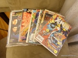 (DR) COMICS LOT; INDIVIDUALLY WRAPPED AND PRESERVED, 14 TOTAL, MANY OF WHICH ARE STAR TREK OR