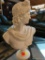 (R4) ALABASTER BUST STATUE OF APOLLO; HANDMADE IN GREECE, INCREDIBLY DETAILED IMAGE OF APOLLO