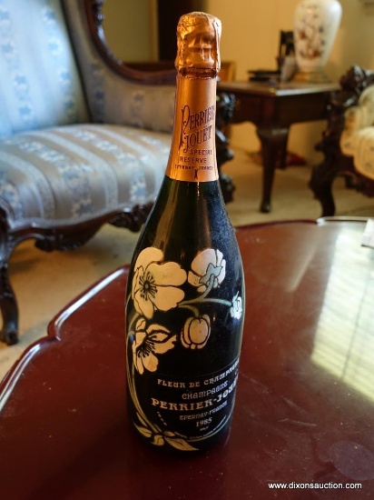 (LR) FLEUR DE CHAMPAGNE, PERRIER-JOUET, EPERNAY-FRANCE, 1985, SEALED. ESTIMATED VALUE OF $300.