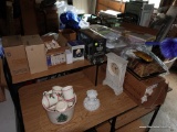 (GAR) DESK LOT; INCLUDES ALL ITEMS ON LOT #225 SUCH AS ASSORTED TEA LIGHTS AND CANDLES, HOLLYWOOD