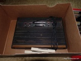 (BAS2) ATARI 2600 VIDEO COMPUTER SYSTEM GAME CONSOLE; COMES WITH 