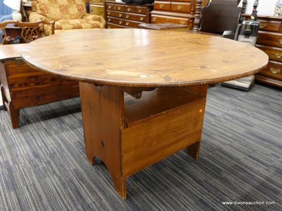 VINTAGE FARMHOUSE HUTCH TABLE