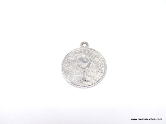 .925 STERLING SILVER FIRST COMMUNION CHARM.