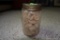 GLASS JAR OF CIVIL WAR MINIE BALLS