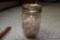 GLASS JAR OF CIVIL WAR MINIE BALLS