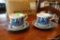 VINTAGE CHURCHILL ENGLAND CUP AND SAUCER SETS