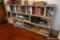 LONG PAINTED BOOKSHELF