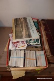 BOX LOT OF SPORTS COLLECTOR CARDS