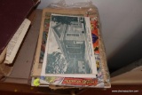 VINTAGE COMICS AND NEWSPAPER LOT