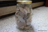 LARGE JAR OF ARROWHEADS