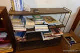 VINTAGE METAL BOOKCASE