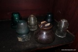 ANTIQUE AND VINTAGE GLASS INSULATORS