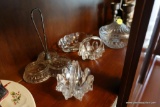 VINTAGE GLASS AND CRYSTAL LOT