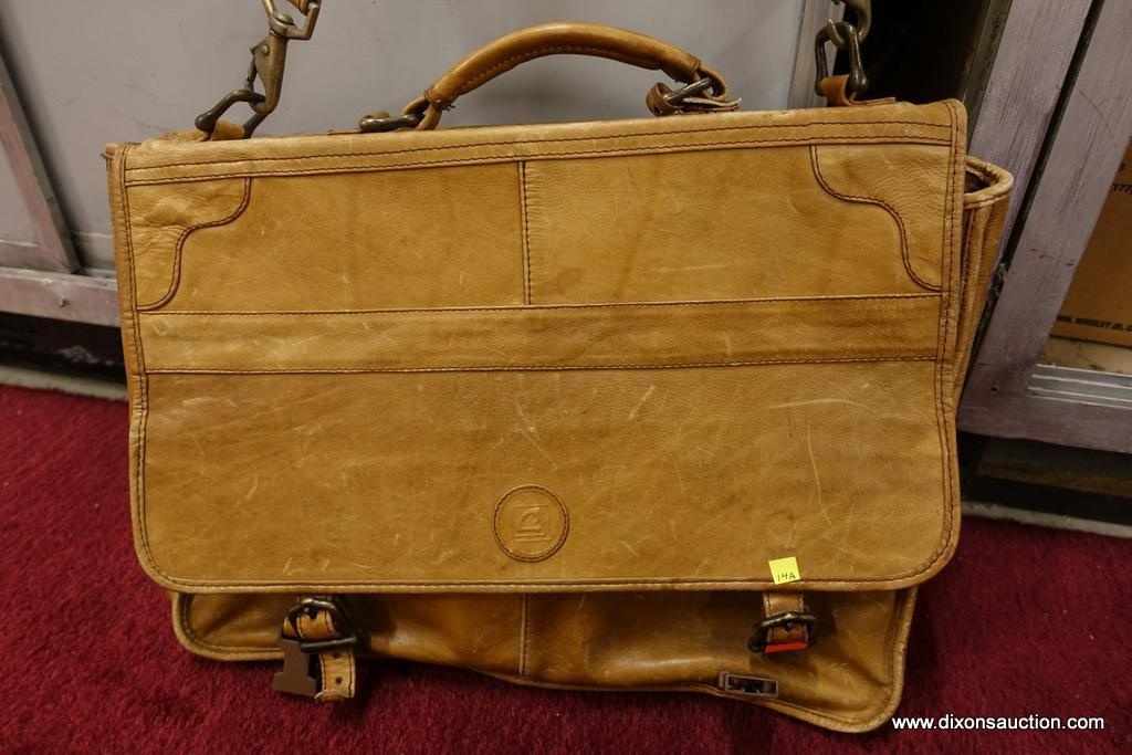 dilana leather briefcase
