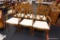 PIERCED FIDDLEBACK DINING CHAIRS