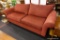 MAROON BASSETT PILLOW BACK SOFA