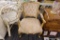 VICTORIAN UPHOLSTERED ARMCHAIR