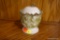 VINTAGE LIDDED MILK GLASS JAR