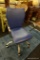 BLUE AND BLACK OFFICE CHAIR