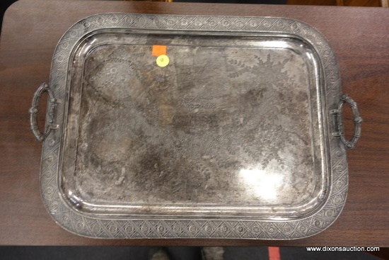 REED & BARTON SILVER-PLATE SERVING TRAY