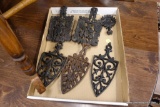 VINTAGE IRON DECOR LOT