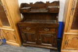 VINTAGE PINE DRY SINK CABINET