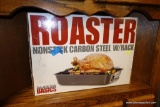 NONSTICK CARBON STEEL ROASTER PAN WITH RACK