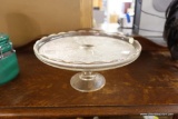 GLASS CAKE STAND