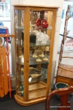 GLASS FRONT CURIO CABINET