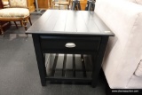 BLACK SIDE TABLE