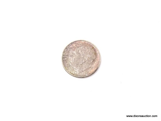 1956P GEMBU ROOSEVELT DIME NATURAL TONING