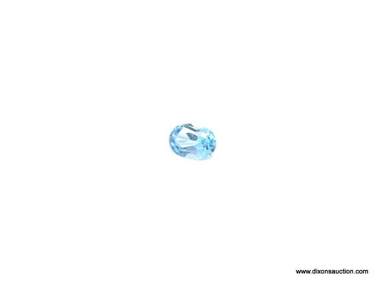 1.20 CT OVAL CUT SWISS BLUE TOPAZ 7X5X4