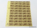 COLONIAL AMERICAN CRAFTMAN 10 CENT STAMPS/50