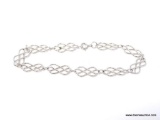 .925 LADIES STERLING SILVER DESIGNER BRACELET