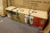 9 FT QUICK SET PRE-LIT TREE, NEW IN BOX