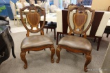 PAIR OF SHIELD BACK SIDE CHAIRS