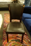 FLARED BACK SIDE CHAIR
