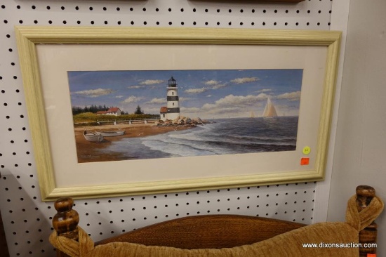 LIGHTHOUSE FRAMED PRINT