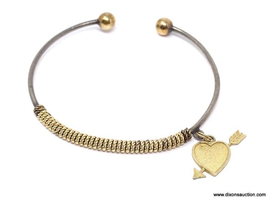 14KT YELLOW GOLD LADIES BANGLE