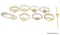 LADIES WATCH LOT. INCLUDES 9 LADIES WATCHES, ONE OF WHICH HAS A WATCH FACE ON EITHER SIDE OF THE