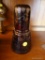 (BASE-STAIR-RM) RUBY BOHEMIAN CUT TO THE CLEAR WATER BOTTLE AND GLASS- 8