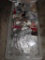 (GARAGE) TUB FULL OF NEW COSTUME JEWELRY- NECKLACES, EARRING, PINS ( OVER $100 IN JEWELRY READY FOR