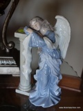 (LR) LLADRO STYLE ANGLE FIGURINE- MARKED CHINA- 11