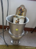 (SUNRM) PEWTER FINISH CHAMPAGNE BUCKET-15