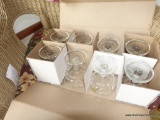 (SUNRM) BRAND NEW IN BOX- 8 SHERBET GLASSES
